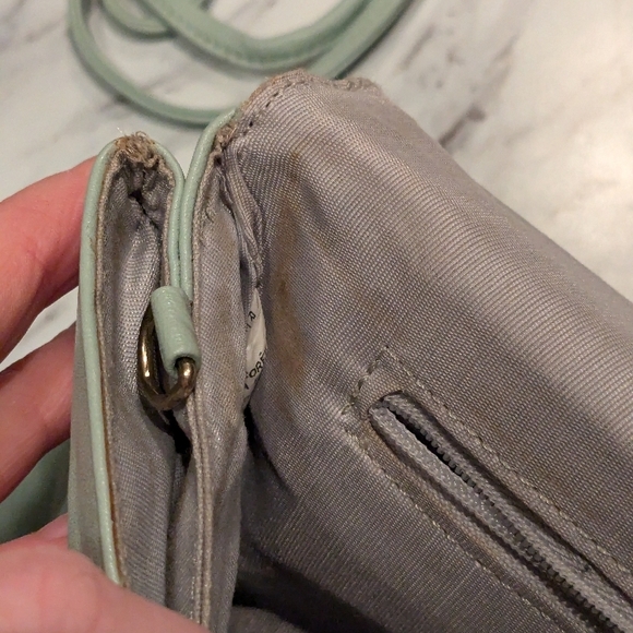 Elegant Mint Green Clutch Bag - Picture 3 of 6